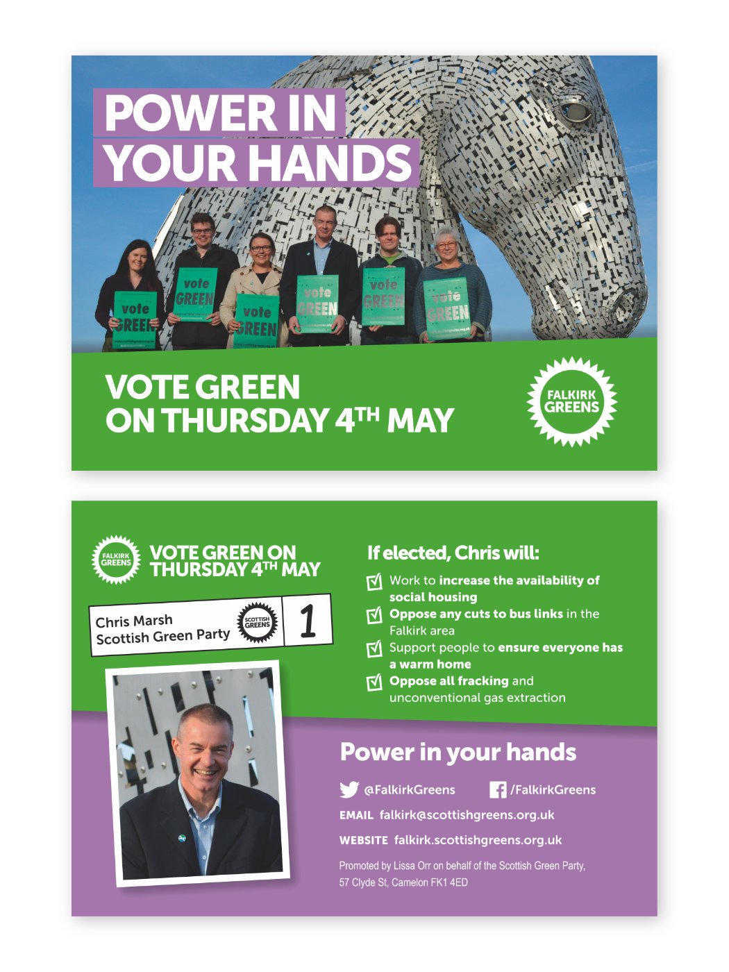 Scottish Green Party – 2017 Local Elections Chris Eve of Poll