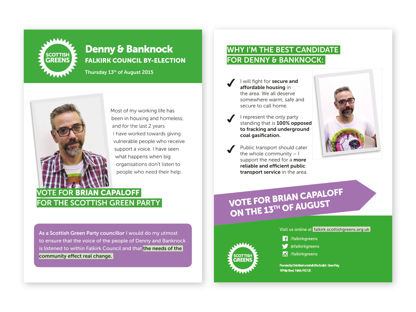 Scottish Green Party – Miscellaneous 01 2015 Byelection