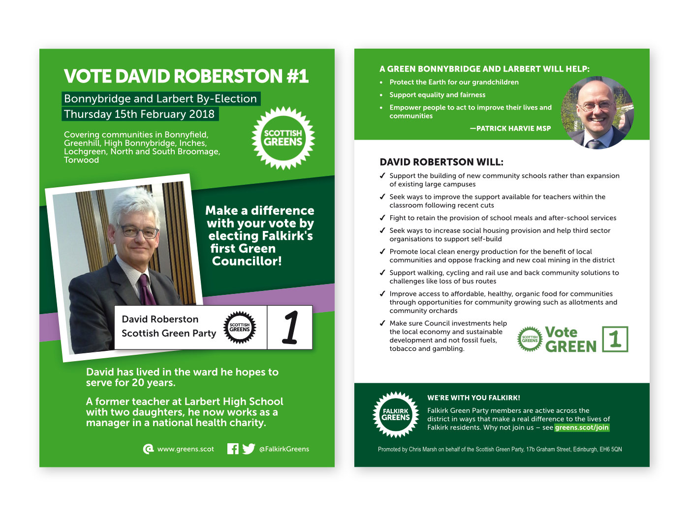 Scottish Green Party – Miscellaneous 02 2018 Byelection