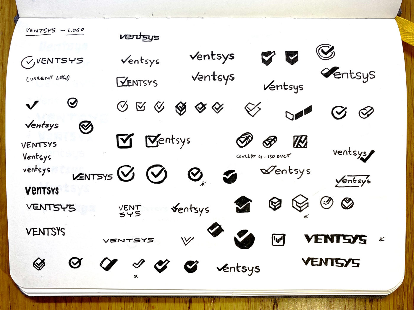 Ventsys Identity – Sketchbook 01